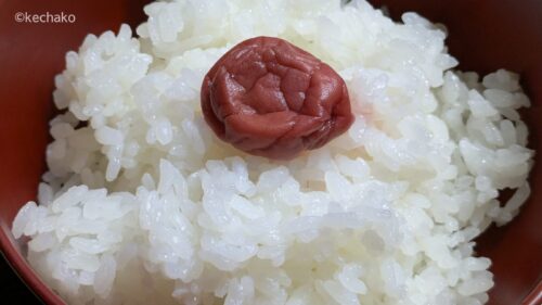 梅干しごはん